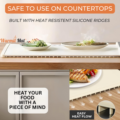 WarmitMat™- Adjustable Food Warming Mat 2.0